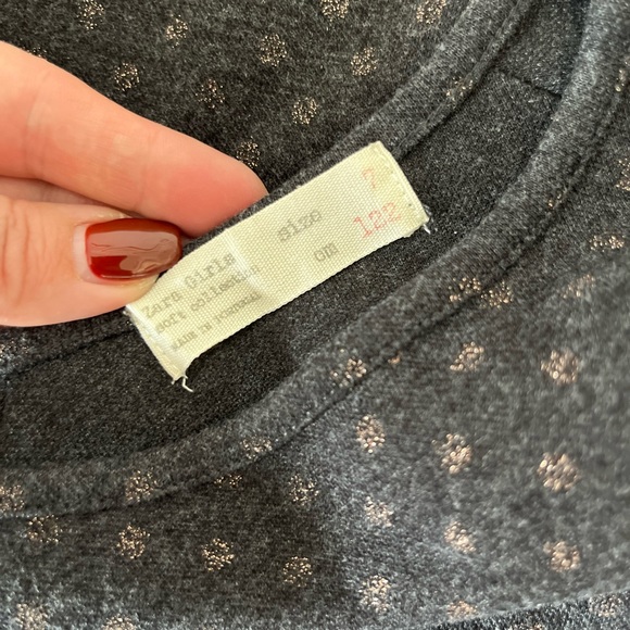 Girls Zara dress sz 7 - Picture 2 of 4